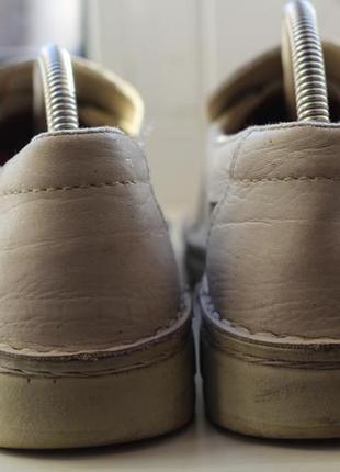 Легкие, комфортные кожаные туфли, мокасины john 39-404 фото