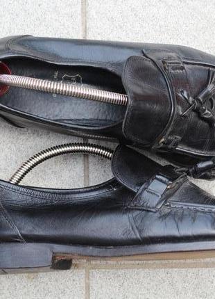 Качественные туфли мокасины натуральная кожа3 фото
