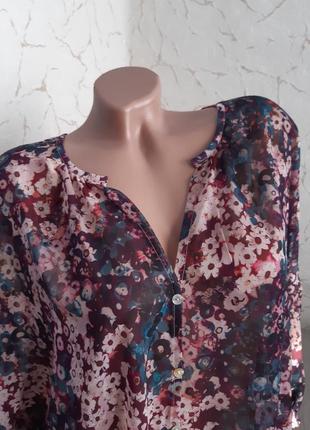 Блузка , шифонова блуза нова з етикеткою розмір 522 фото