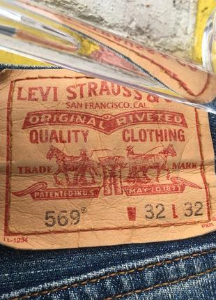 Широчезні круті джинси levi’s 569 🔥😍😎 оригинал2 фото