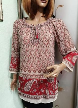 Шифоновая блуза, италия