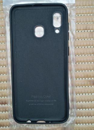 Samsung a30 чехол черный2 фото