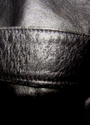 Оригинальная кожаная куртка(косуха) в заклепках (р.р.m,l,xl)7 фото