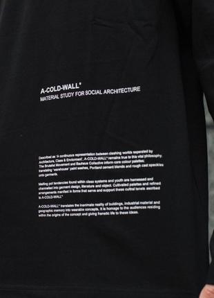 A-cold-wall* glass photo-print long sleeved t-shirt black5 фото