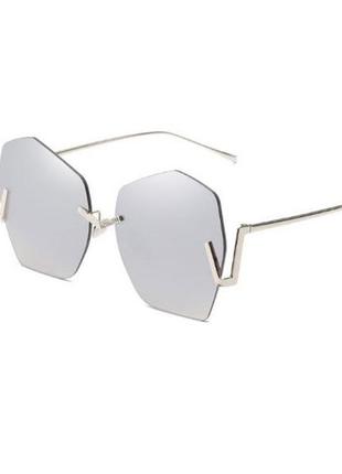 Новые зеркальные солнечные очки, стильные, актуальные