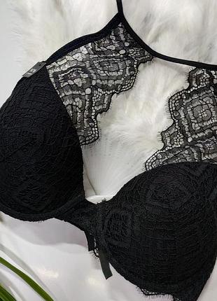 Красивий мереживний бюстгальтер з мотузочками 70д etam этам