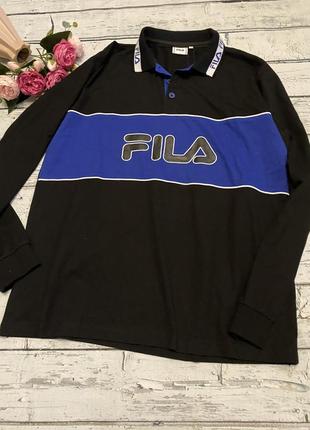 Поло реглан лонгслив кофта fila оригинал