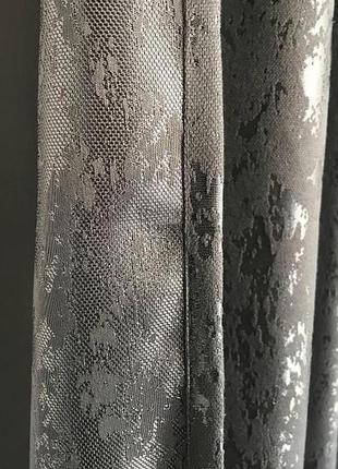 Готовые шторы с подхватами мраморные шторы