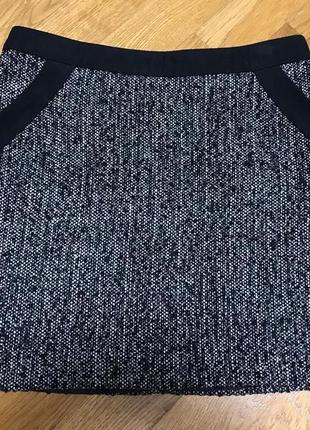 Класна нова фактурна спідниця спідничка твід букле з європи торг!!!