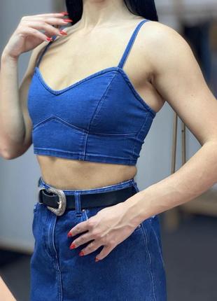 💙топ bershka 34(xs)