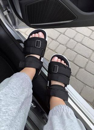 Босоножки adilette  sandals mujer black5 фото