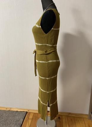 Вискозное платье длинное трикотажное 🥻2 фото
