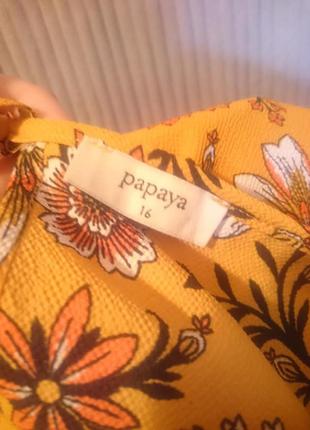 Сукня рарауа жовте квіткове р. 167 фото