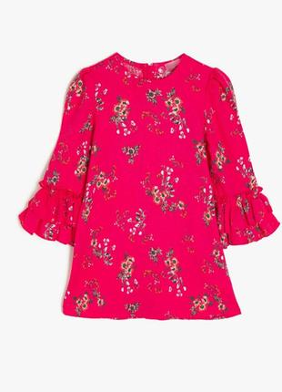 Детское платье, цветочное платье babydoll, как zara, reserved