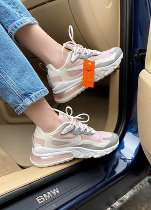 Кросівки nike air max 270 react pink кросівки