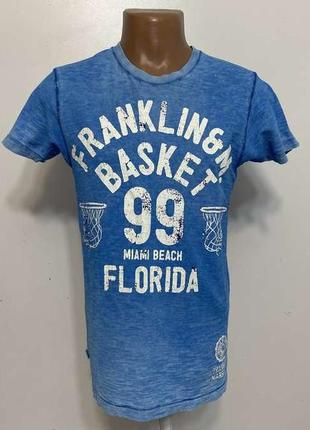 Футболка franklin&marshall, italy, 100% бавовна, s, як нова!