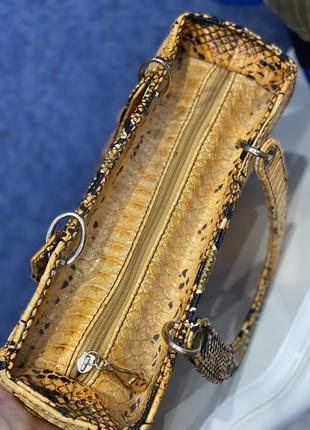 Сумка зміїний принт