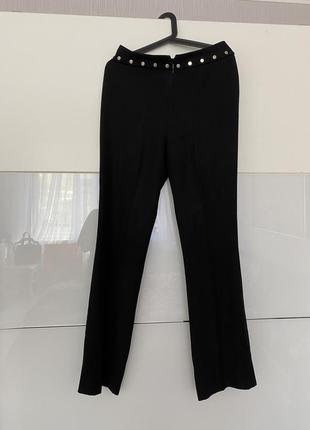 Классические чёрные брюки blumarine s -m1 фото