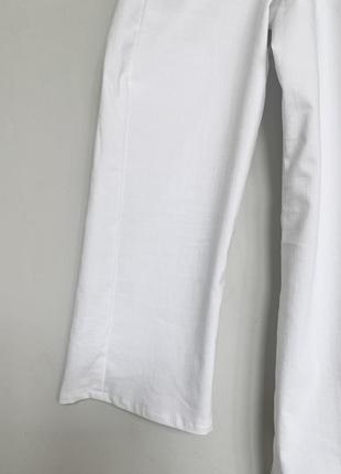 Sale !!! белая блуза с присобранными рукавами , хлопок4 фото