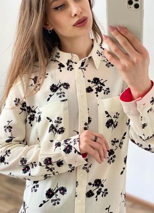 Интересная блуза с цветочным принтом next5 фото