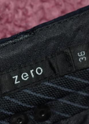 Котоновые укороченные брюки zero3 фото