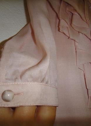 Воздушное нарядное натуральное платье fever р. 46-48 (14/42) шелк + хлопок3 фото