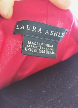 Шёлковый топ laura ashley, 50 p, uk 18.5 фото