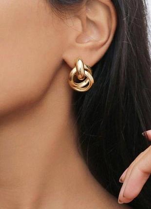 Трендові сережці