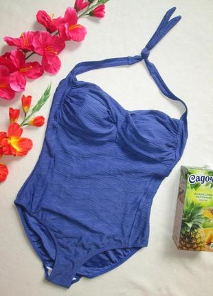 Классный слитный сдельный фактурный купальник балконет tu 🌺 👙 🌺