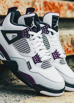 Кросівки nike air jordan 4 retro paris saint germain