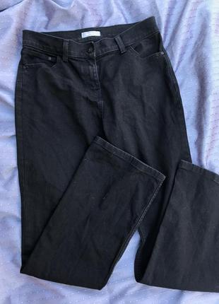 Чорні джинси slim boot1 фото