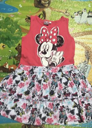 Платье сарафан minnie mouse минни маус 2/3