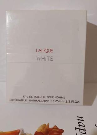 Lalique  "lalique white"pour homme -edt 75ml