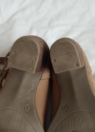 Чобітки черевики шкіряні tamaris3 фото