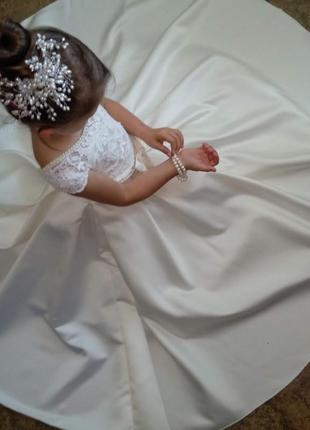 Нарядное платье на выпускной свадьбу любое торжество1 фото