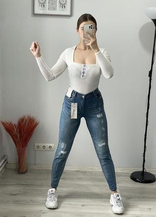 Джинсы boyfriend denim co