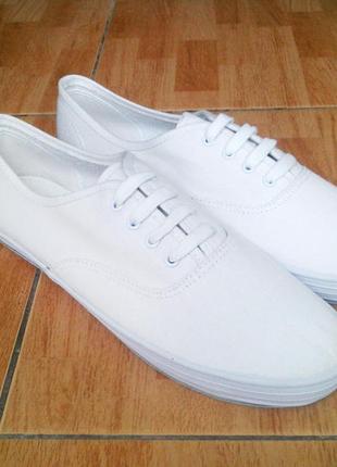 Aris allen white classic canvas dance sneaker1 фото