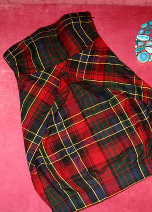 Платье в клетку