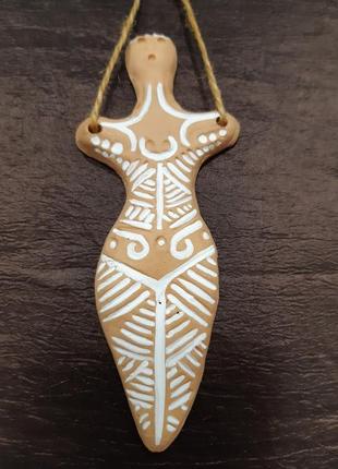 Статуетка жінка, глина