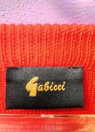 Красная кофта gabicci с узором спереди 🔴😍3 фото
