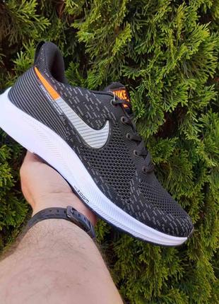 Кросівки чоловічі nike zoom air чорні / кросівки чоловічі найк зум аїр чорні кроси3 фото