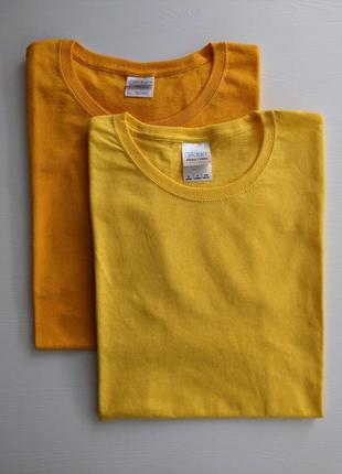 Однотонні жіночі футболки s, m, l, xl gildan (zara)