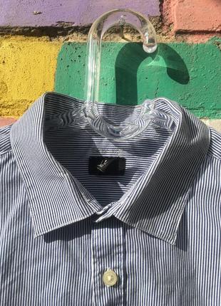 Рубашка h&m в полоску в идеальном состоянии 👔🤤2 фото