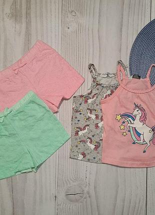 Маєчки дівчинці комплект primark, 92 р. 6