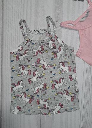 Маєчки дівчинці комплект primark, 92 р. 3