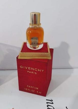 Givenchy "l'interdit"-parfum 4ml vintage2 фото