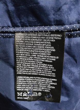 Акция 🔥 1+1=3 3=4 🔥 m l 48 50 сост нововая шерсть пиджак синий zxc4 фото
