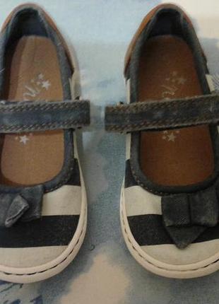 Продам дитячі текстильні туфельки, устілка 13 см, ціна 50 грн