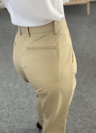 Бежевые брюки gap 40 7