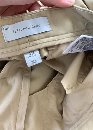 Бежевые брюки gap 40 8